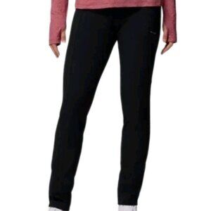 Columbia Women's Omni-Shade Straight Leg Active Fit Pants Black NWT